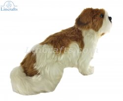 Soft Toy Dog, Shih Tzu by Hansa (25cm) 7030