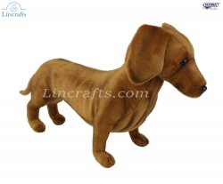 Soft Toy Dog, Dachshund by Hansa (42cm) 6420