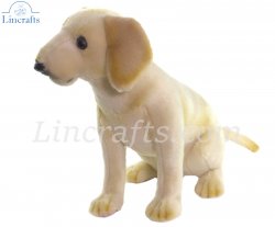 Soft Toy Labrador Pup by Hansa (25cm) 4712