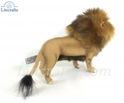 Soft Toy Male Lion Wildcat by Hansa (28cm) 7976
