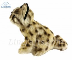 Soft Toy Wildcat, Leopard Cat Shihu by Hansa (20cm) 7739