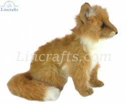 Soft Toy Fox Cub by Hansa (25cm) 6996