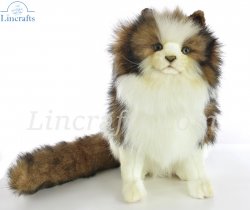 Soft Toy Norwegian Forest Cat by Hansa (33cm.H) 8154