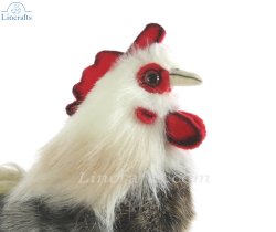 Soft Toy Bantam Rooster Bird by Living Nature (32cm) AN665