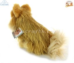 Soft Toy Pomeranian Puppy Dog by Faithful Friends (25cm)H FPOM03