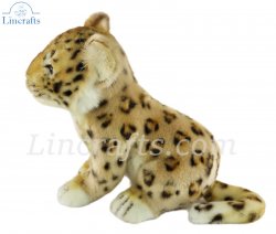 Soft Toy Leopard Amur Wildcat Cub by Hansa (25cm) 7297