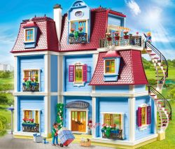 Large Dolls House & Accessories Playset Toy - 70205 - Playmobil