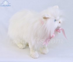 Soft Toy White Cat by Hansa (23cm) 4222