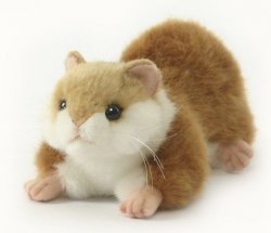 Soft Toy Hamster by Hansa (14cm) 3738
