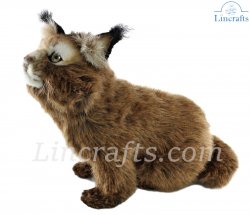 Soft Toy Wildcat, Caracal Cat by Hansa (26cm) 7047