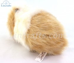 Soft Toy Gold & White Guinea Pig by Hansa (20cm) 7319