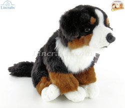 Soft Toy Bernese Mountain Dog by Faithful Friends (25cm)H FBM03
