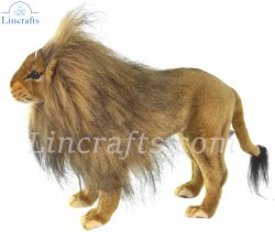 Soft Toy Lion Wildcat Standing by Hansa (34cm) 8094