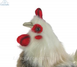 Soft Toy Bantam Rooster Bird by Living Nature (32cm) AN665
