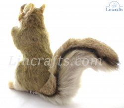 Soft Toy Red Squirrel by Hansa (22cm) 3745