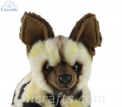 Soft Toy Painted Hunting Wild Dog by Hansa (21cm) 7941
