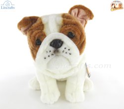 Soft Toy British Bulldog by Faithful Friends (22cm)H FBB07/N