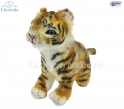 Sumatran Tiger Wildcat Cub by Hansa (28cm.L) 6680