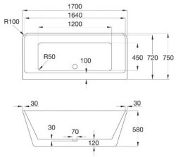 April Eppleby Freestanding Bath