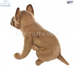 Soft Toy Dog, French Bulldog Sitting by Hansa (20cm.H) 6596