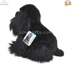 Soft Toy Cocker Spaniel (Black) by Faithful Friends (25cm)H FCS04