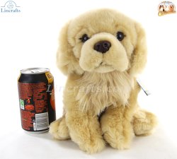 Soft Toy Dog, Golden Retriever by Faithful Friends (23cm)H FGOL03