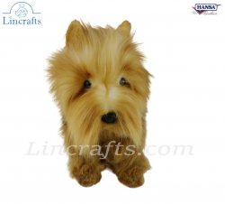 Soft Toy Dog, Yorkshire Terrier by Hansa (28cm) 5900