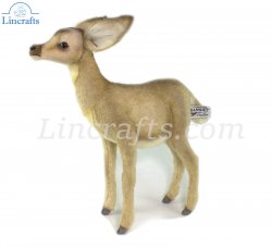 Soft Toy Fawn Standing by Hansa (36cm) 8054