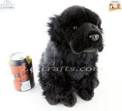 Soft Toy Newfoundland Puppy Dog by Faithful Friends (25cm)H FNE03