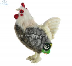 Soft Toy Bantam Rooster Bird by Living Nature (32cm) AN665