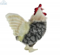 Soft Toy Bantam Rooster Bird by Living Nature (32cm) AN665