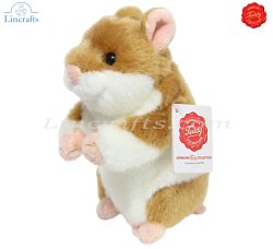 Plush Soft Toy Hamster by Teddy Hermann (16 cm) 92658