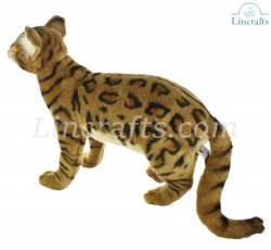 Soft Toy Bengal Cat by Hansa (45cm) 6354