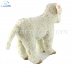 Soft Toy Lamb White Standing by Hansa (28cm) 6562