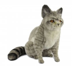 Soft Toy Scottish Wildcat by Hansa (38cm) 7630