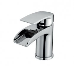 RAK Art Curve Waterfall Mono Basin Mixer Tap