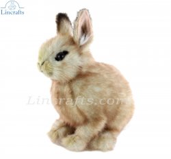 Soft Toy Pygmy Rabbit Cream by Hansa (18cm.L) 8128