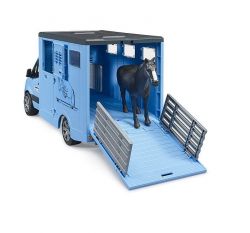 Mercedes Benz Sprinter Horse Transporter - Bruder 02674 Scale 1:16 NEW RELEASE