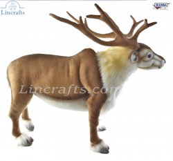 Soft Toy Nordic Reindeer Standing by Hansa (65cm) 6860