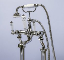 Silverdale Berkeley Bath/Shower Mixer - Chrome