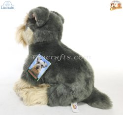 Soft Toy Dog, Schnauzer by Faithful Friends (23cm)H FSCH03