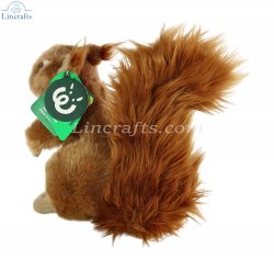 Soft Toy Red Squirrel by Living Nature (18cm) AN49