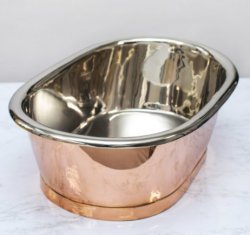 BC Designs Copper/Nickel Basin 345mm