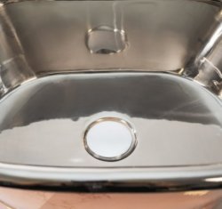 BC Designs Copper/Nickel Basin 345mm