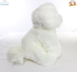 Soft Toy Bichon Frise Dog by Faithful Friends (23cm)H FBF03