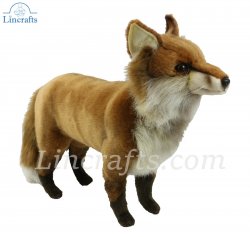 Soft Toy Red Fox by Hansa (36cm) 7046
