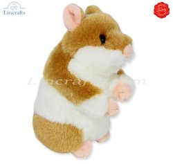 Plush Soft Toy Hamster by Teddy Hermann (16 cm) 92658
