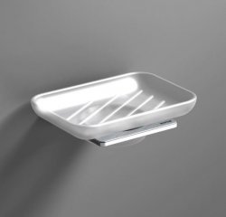 Origins Living S Cube/S6/Eletech Soap Dish - Chrome