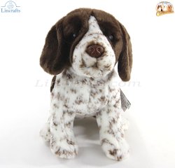 Soft Toy German Shorthaired Pointer Puppy Dog by Faithful Friends (25cm)H FGSP03