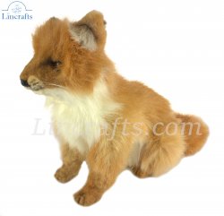 Soft Toy Fox Cub by Hansa (25cm) 6996
